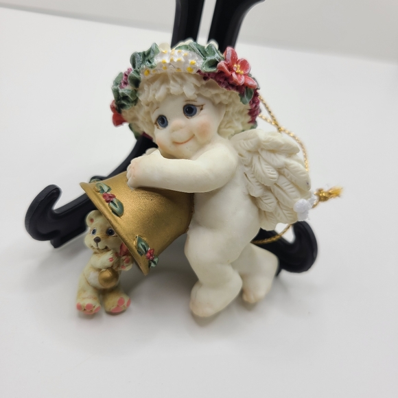 Dreamsicles 1998 Cherub Holiday Ornament set of 6 - Picture 7 of 14